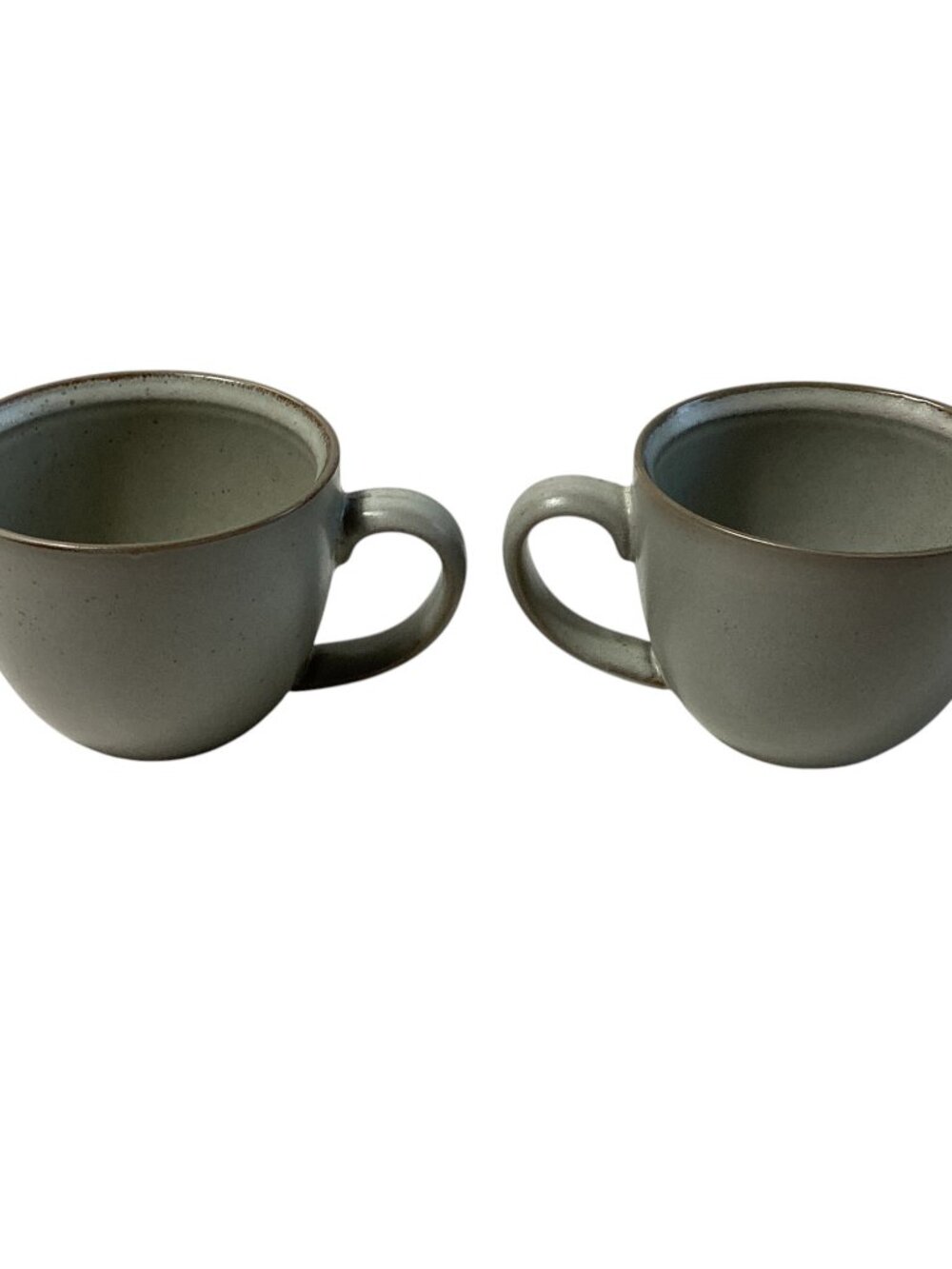 Better Homes & Gardens "Banks" 2 Cream Stoneware Mugs, 14.2 Oz